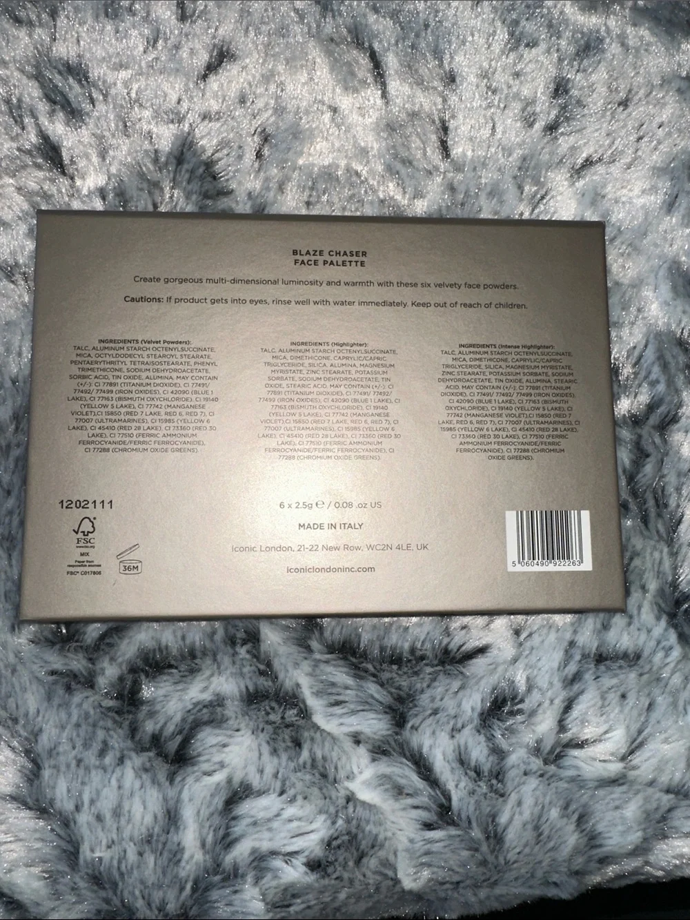 NEW - ICONIC London ‘Blaze Chaser’ Face Palette